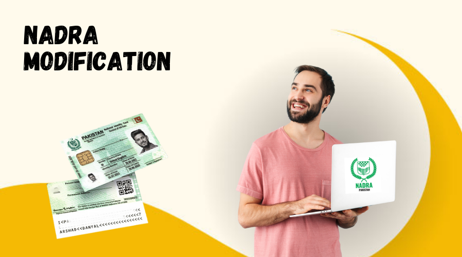 Nadra Card Modification